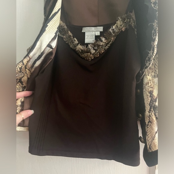 FINAL MARKDOWN!!! EUVC Alberto Makali 3 Piece Skirt, Tank and Vest Set. - Picture 10 of 16